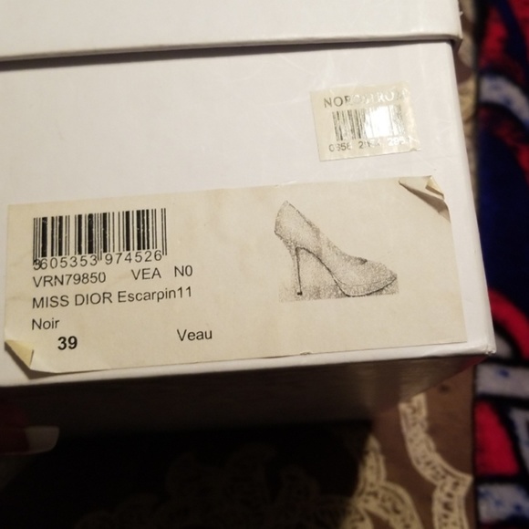 Christian Dior Peep Toe Pumps - Picture 2 of 7